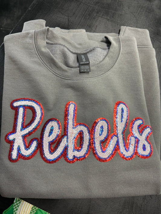 Rebels sequin grey